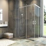 Korucuk Şeffaf Cam Duşakabin