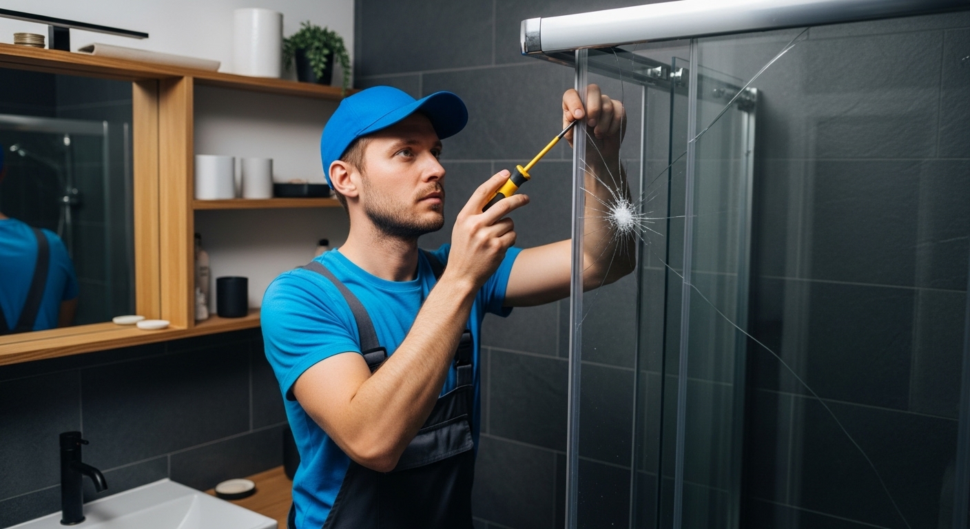 Duşakabin Cam Değişimi Duşakabin Camı Kırıldı Duşakabin Cam Patladı